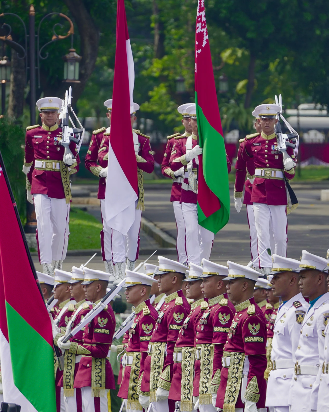 Belarusian President’s State Visit – Pashor Ceremonial Uniform